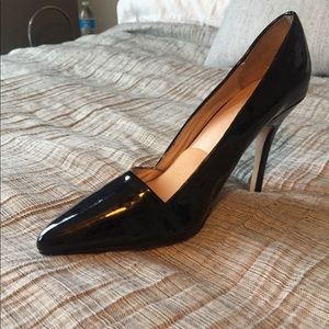 Black Patent High Heels